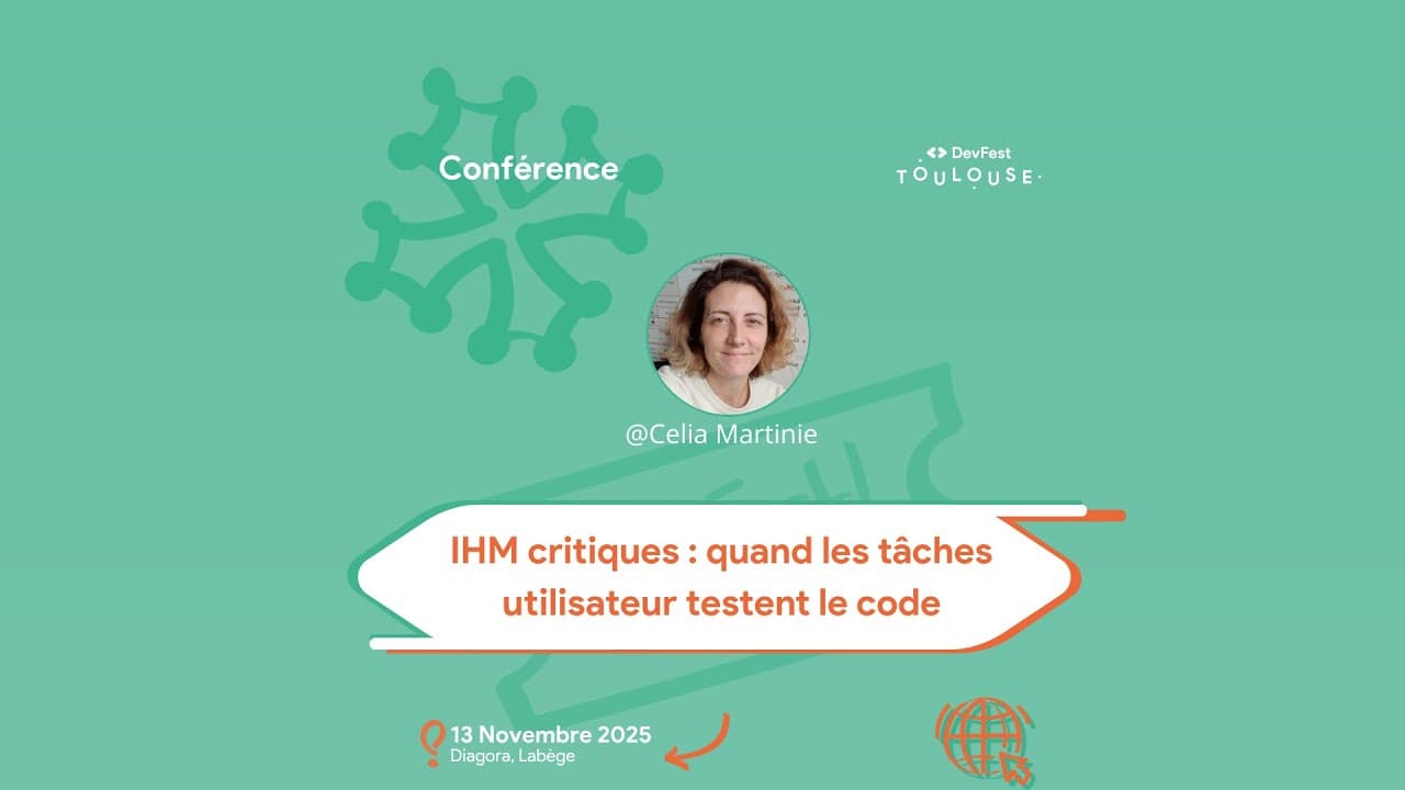 IHM critiques : quand les tâches utilisateur testent le code