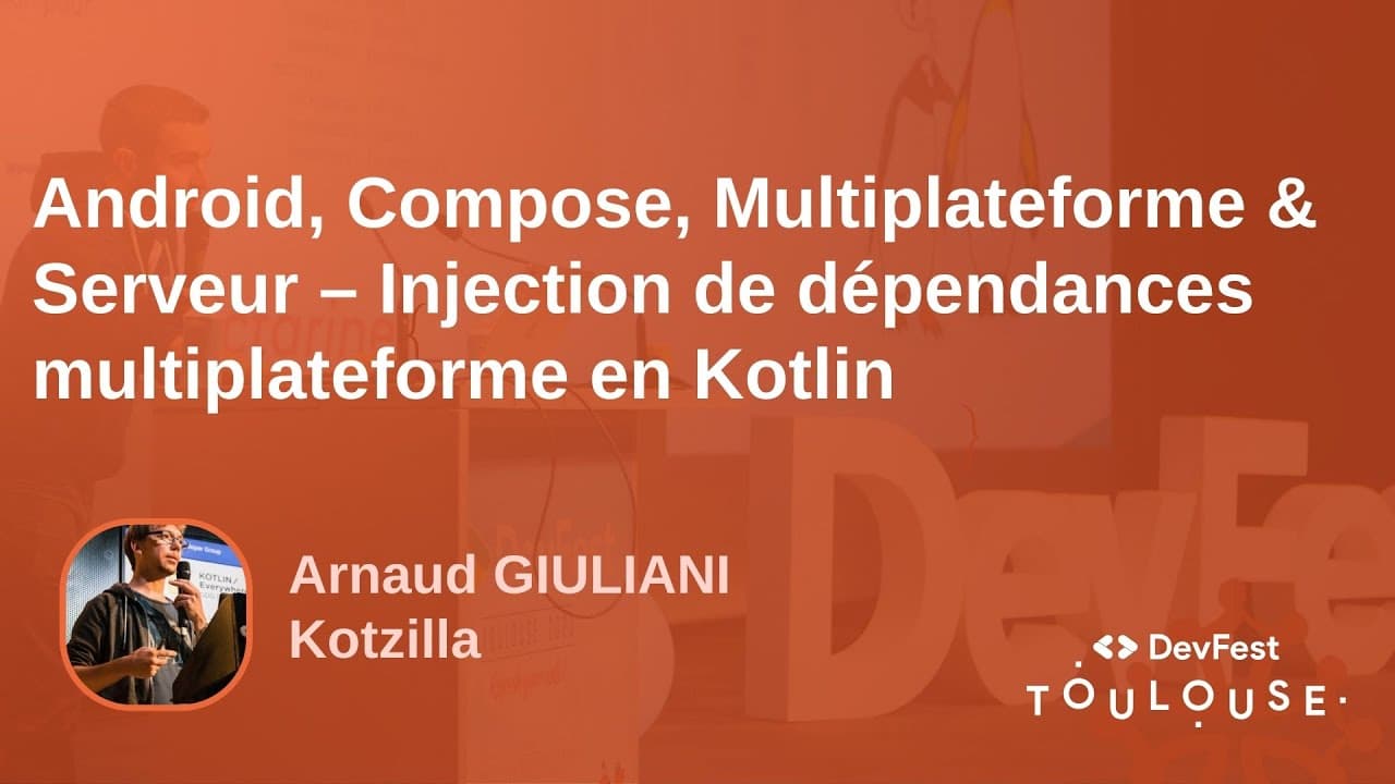 Android, Compose, Multiplateforme & Serveur - Injection de dépendances multiplateforme en Kotlin